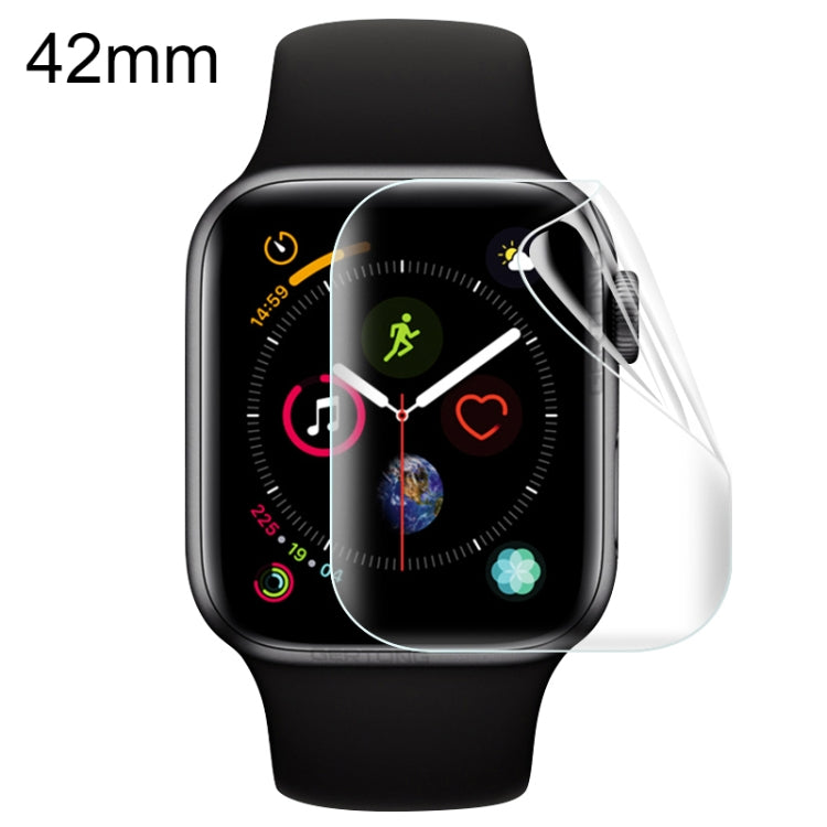 For Apple Watch Series 3 / 2 / 1 42mm Soft Hydrogel Film Full Cover Front Protector