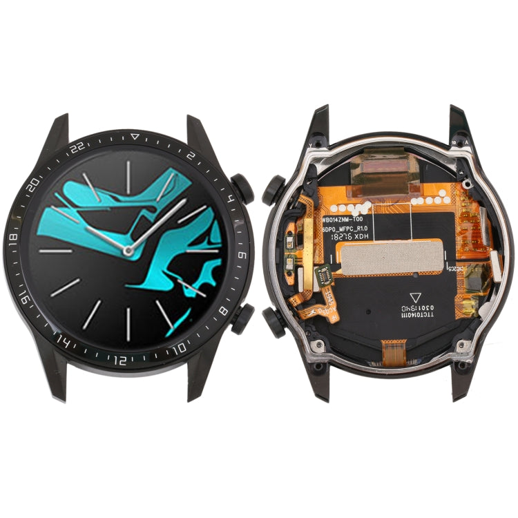 LCD Screen and Digitizer Full Assembly With Frame for Huawei Watch GT 2 46mm, For Huawei Watch GT 2 46mm(Black), For Huawei Watch GT 2 46mm(Silver), For Huawei Watch GT 2 46mm(Grey)