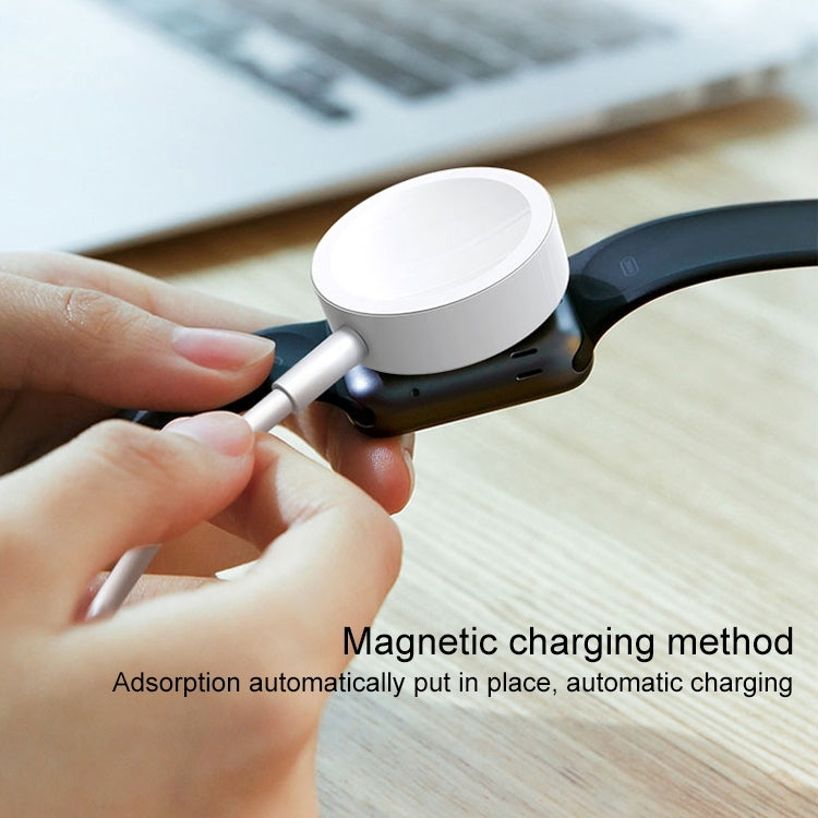 1m Magnetic Wireless Charger for Apple Watch Series Ultra & 8 & 7 & 6 & 5 & 4 & 3 & 2(White)