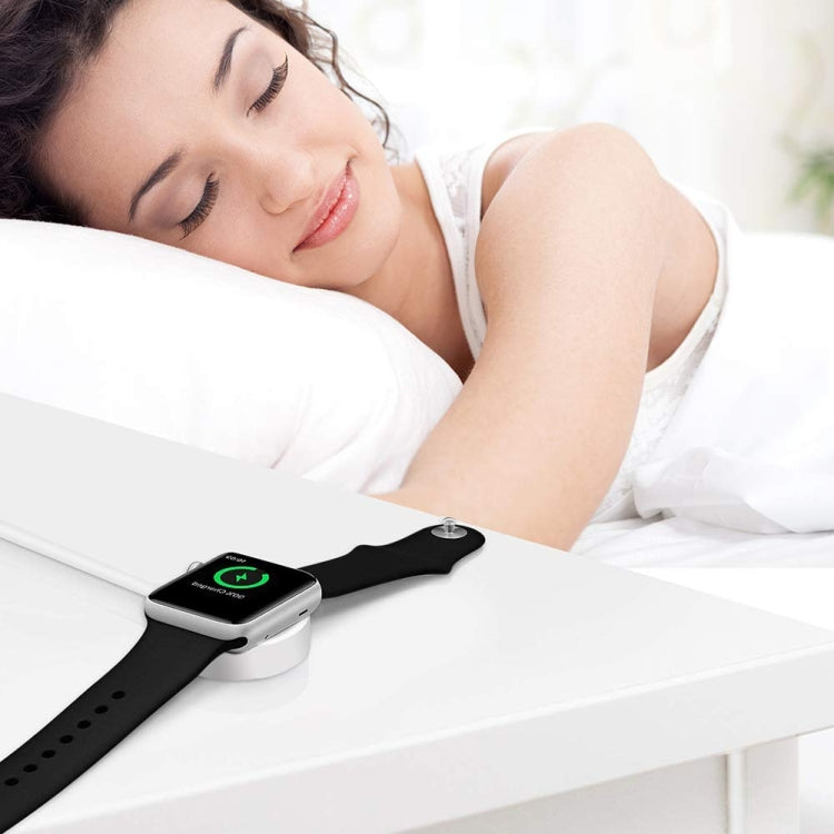 1m Type-C Universal Portable Magnetic Wireless Charger for Apple Watch Ultra & Ultra 2 & Series 9 & 8 & 7 & 6 & 5 & 4 & 3 & 2(White)