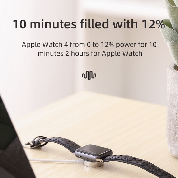 JOYROOM S-IW001 Ben Series 1.2m 2.5W Portable Magnetic Charge Cable for Apple Watch (White)