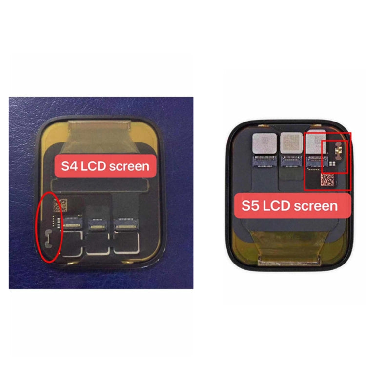 LCD Screen and Digitizer Full Assembly for Apple Watch Series 5 44mm, Series 5 44mm