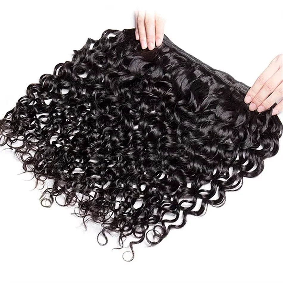 15A Burmese Curly Bundles Human Hair Deep Wave Raw 3 4 Bundle 100% Unprocessed