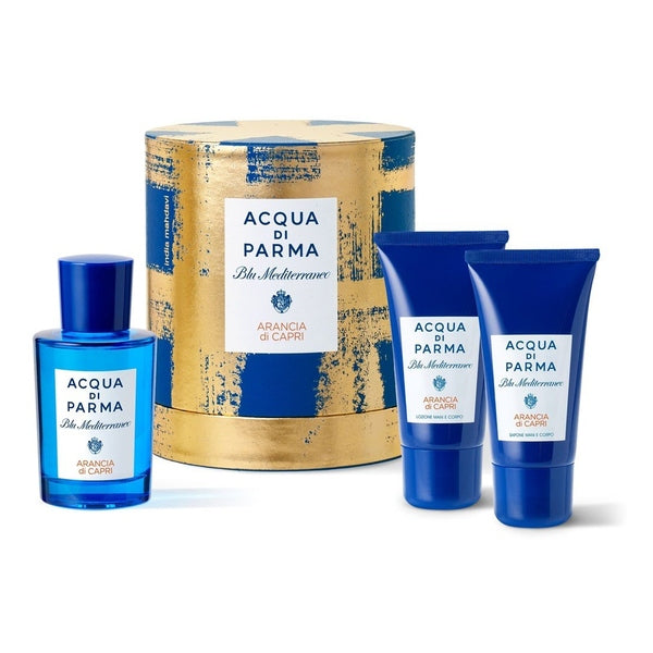Acqua di Parma Arancia di Capri Gift Set - 100 ml EDT - 75 ml Hand and Body Wash - 75 ml Hand and Body Lotion