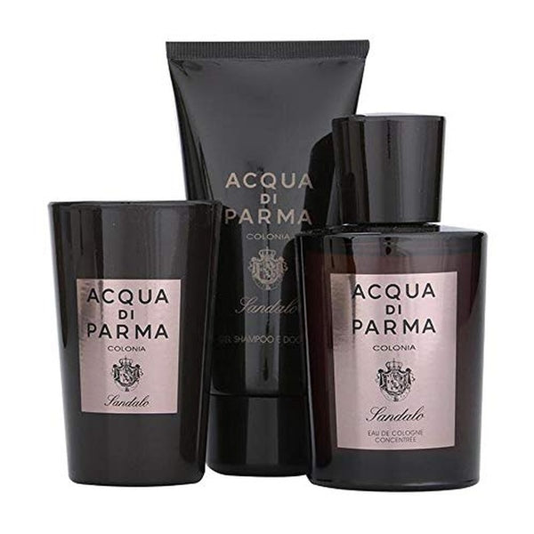Acqua di Parma Colonia Sandalo Gift Set 100ml EDC + 75ml Shower Gel + 65g Candle