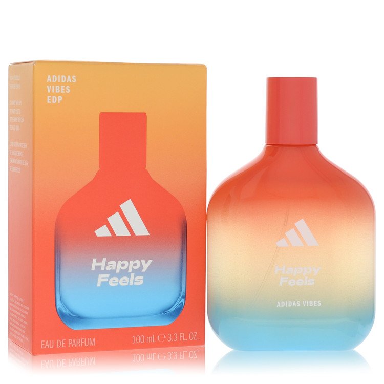 Adidas Eau De Parfum Spray Vibes Happy Feels 3.3 oz / 100 ml for Women