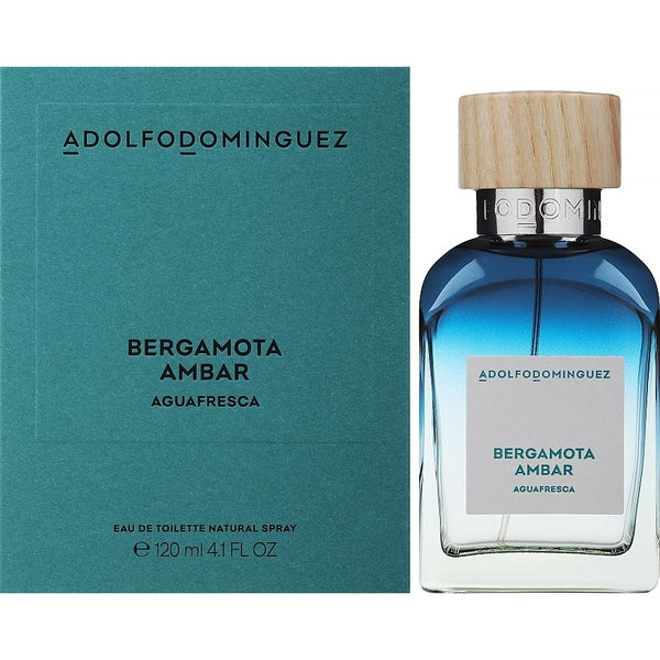 Adolfo Dominguez Agua Fresca Bergamota Ambar Eau de Toilette 120ml Spray