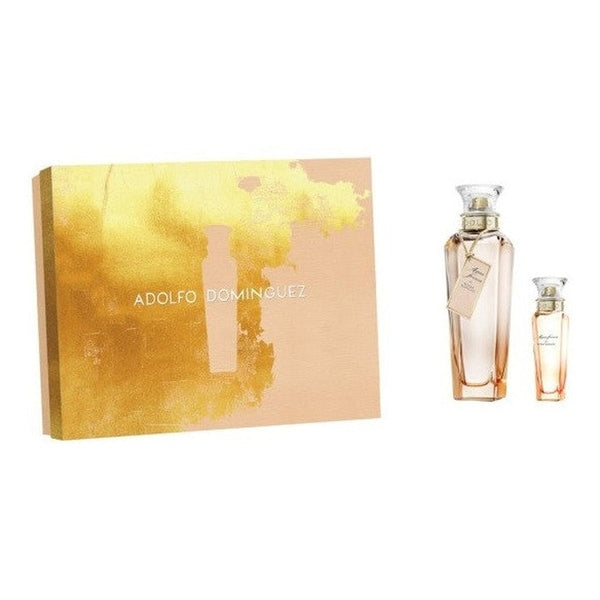 Adolfo Dominguez Agua Fresca de Rosas Blancas Gift Set 120ml EDT + 30ml EDT