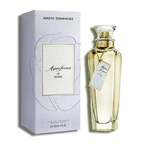 Adolfo Dominguez Agua Fresca de Rosas Eau De Toilette 120ml Spray