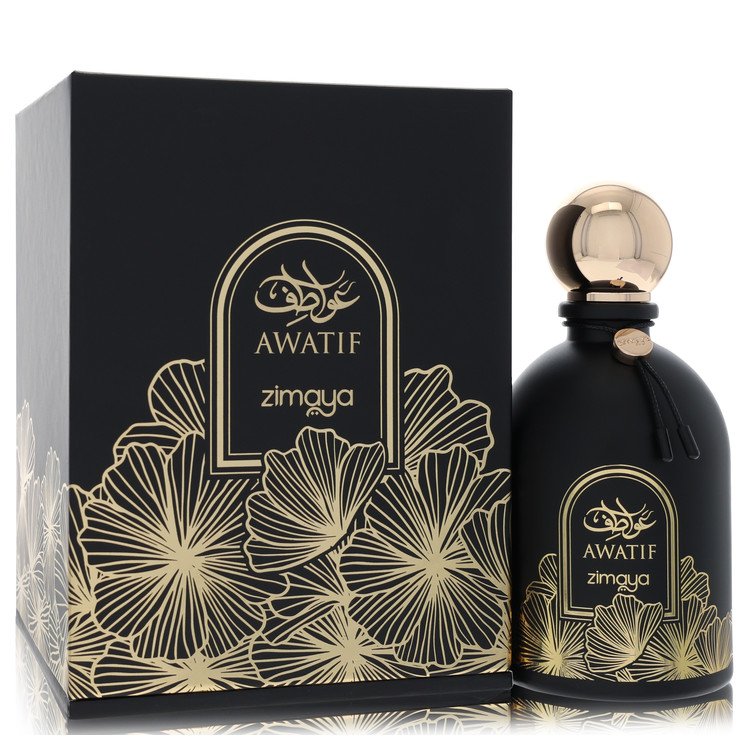 Afnan Zimaya Awatif Black Eau de Parfum Spray 3.4 oz (100 ml) for Women