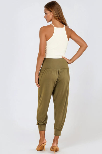 Khaki Harem Pants