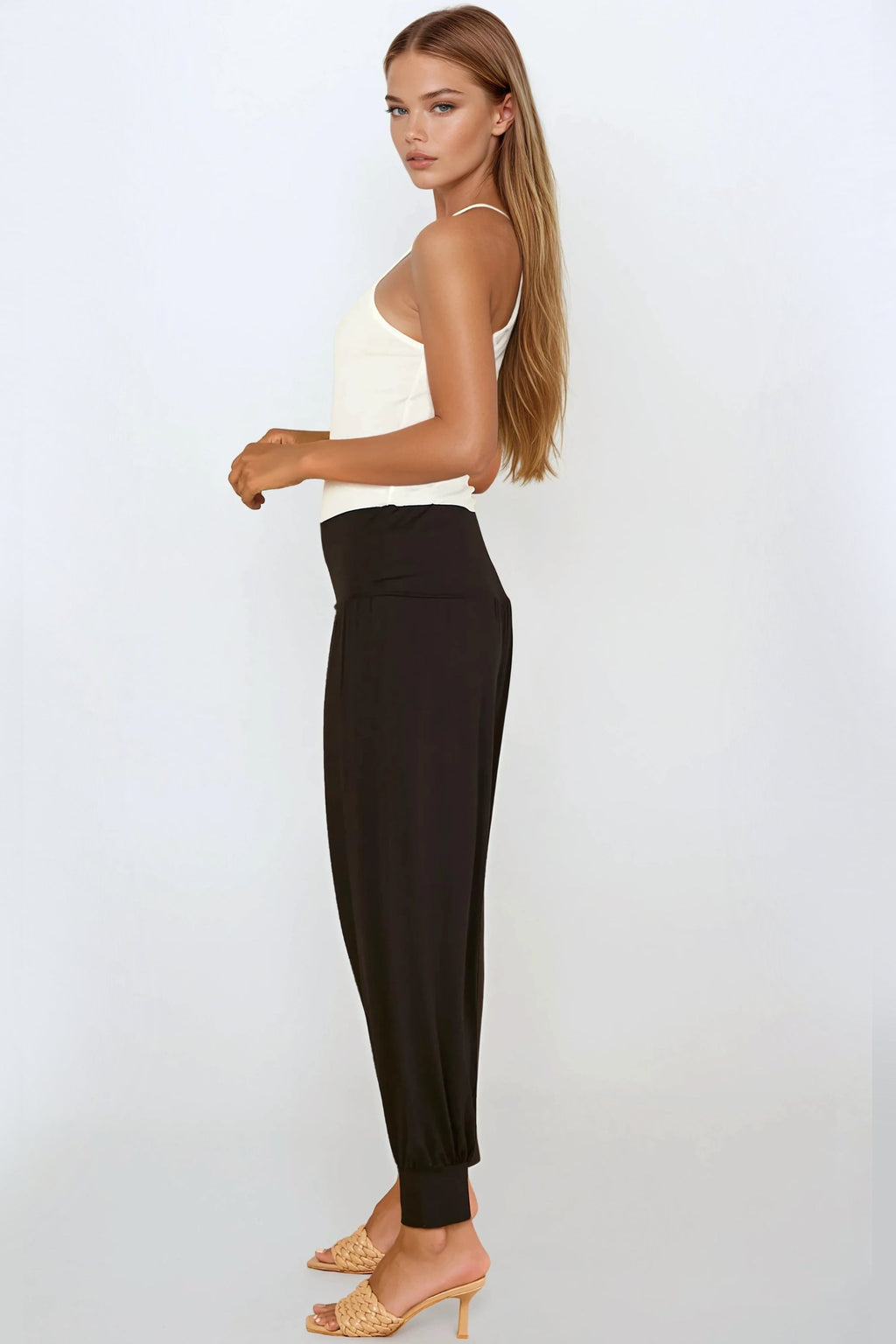 Black Harem Pants