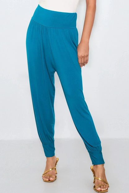 Teal Harem Pants