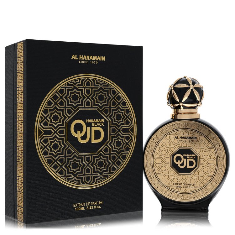 Al Haramain Black Oudh Extrait De Parfum Spray 3.33 oz / 100 ml for Men