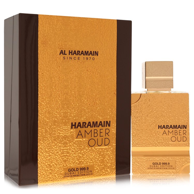 Al Haramain Amber Oud Gold 999.9 Dubai Edition Extrait De Parfum 3.3 oz / 100 ml