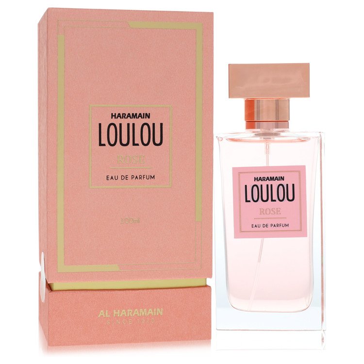 Al Haramain Loulou Rose Eau De Parfum Spray for Women, 3.33 oz / 100 ml