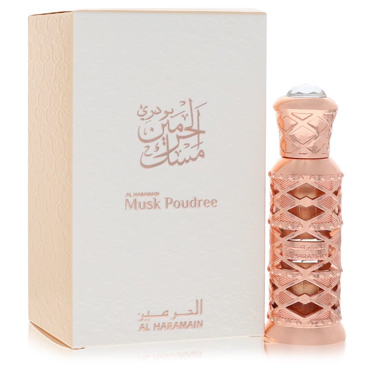 Al Haramain Musk Poudree Concentrated Perfume Oil for Women 0.41 oz / 12 ml