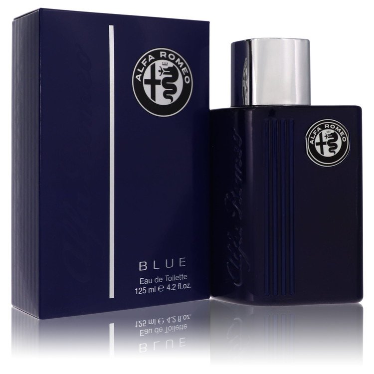 Alfa Romeo Blue Eau de Toilette Spray for Men - 4.2 oz / 125 ml