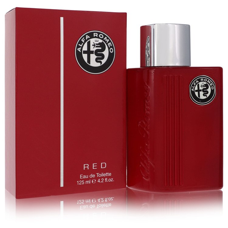 Alfa Romeo Red Eau de Toilette Spray for Men, 4.2 oz (125 ml)