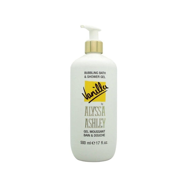 Alyssa Ashley Vanilla Bubbling Bath And Shower Gel 500ml