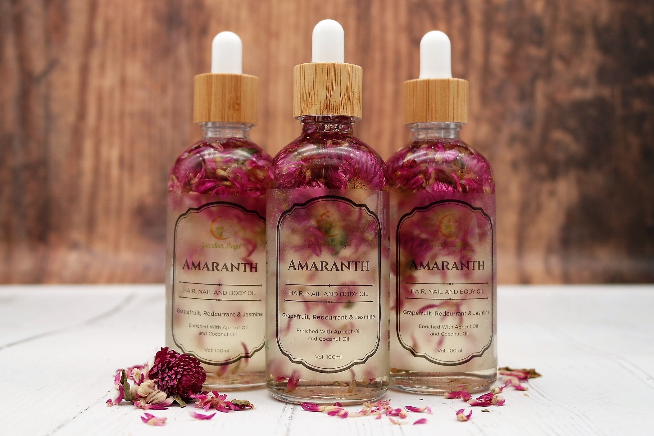 All Natural Amaranth Multi Use Oil - For Hair, Nails & Body - 100ml