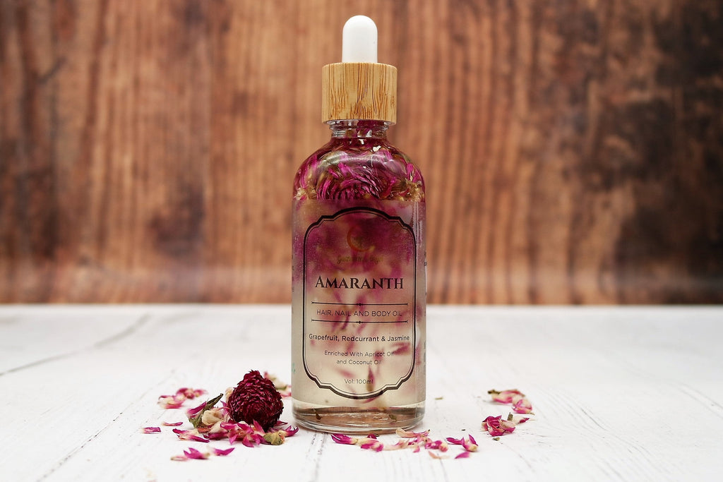 All Natural Amaranth Multi Use Oil - For Hair, Nails & Body - 100ml