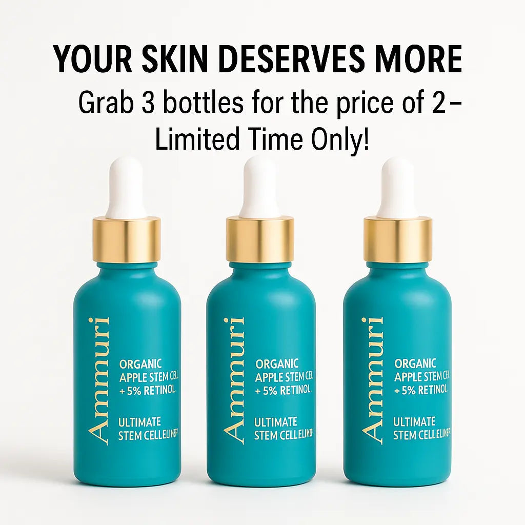 Ammuri Advanced Retinol Serum 5% with Plant Stem Cell — Pack of 3