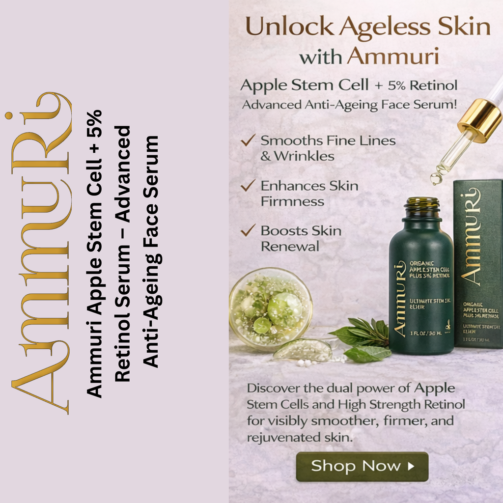 Apple Stem Cell Retinol 5 Serum – Anti-Ageing & Skin Renewal 30ml