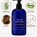 Ammuri Biotin & Caffeine Shampoo — Set of 2 x 473ml | Fuller-Looking Hair