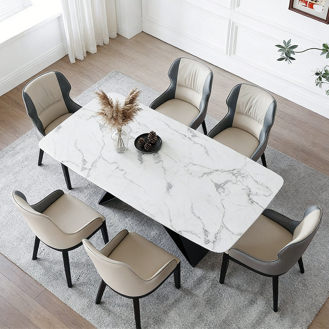 Amsterdam Dining Table, Sintered Stone