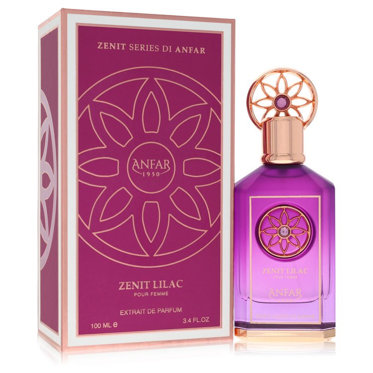 Anfar Zenit Lilac Extrait De Parfum Spray for Women 3.4 oz / 100 ml