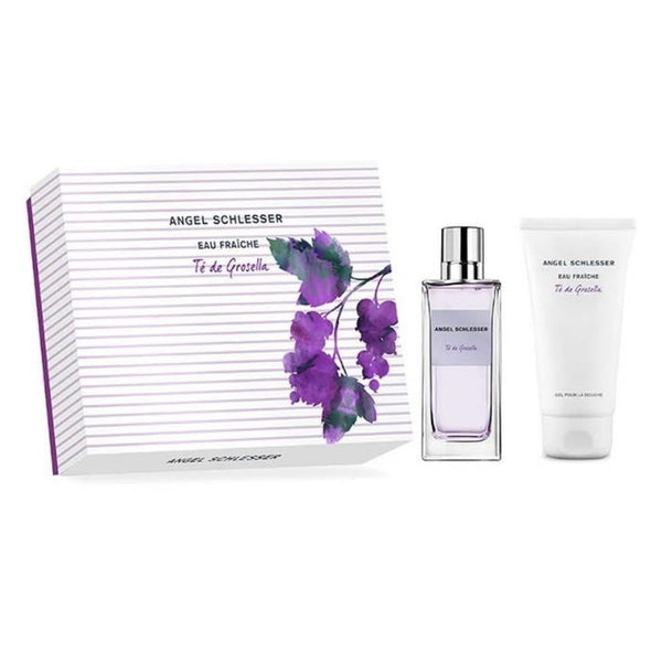 Angel Schlesser Eau Fraiche Té de Grosella Gift Set 100ml EDT + 150ml Shower Gel