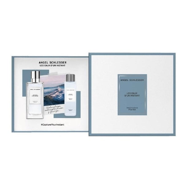 Angel Schlesser Instinctive Marine Gift Set 100ml EDT + 100ml Shower Gel