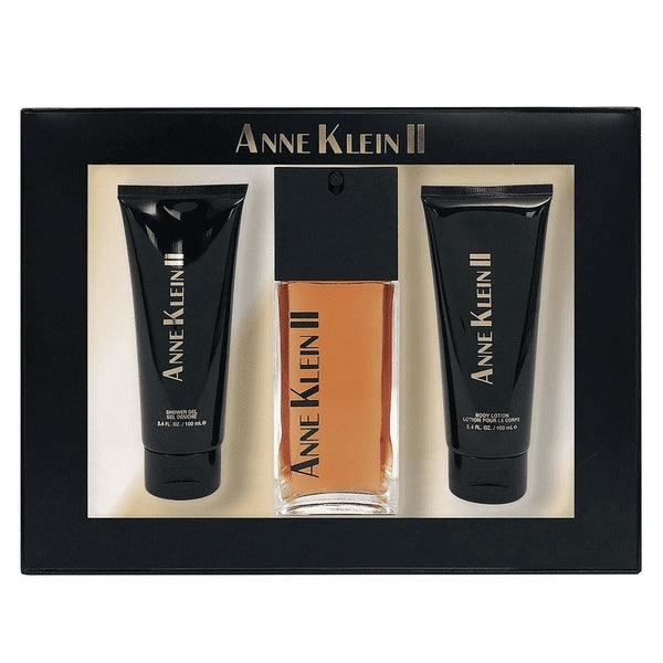 Anne Klein II Gift Set 100ml EDP + 100ml Shower Gel + 100ml Body Lotion