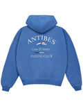 Antibes Heavyweight Hoodie Blue