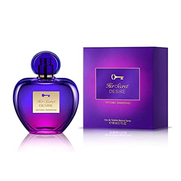 Antonio Banderas Her Secret Desire Eau de Toilette 80ml Spray