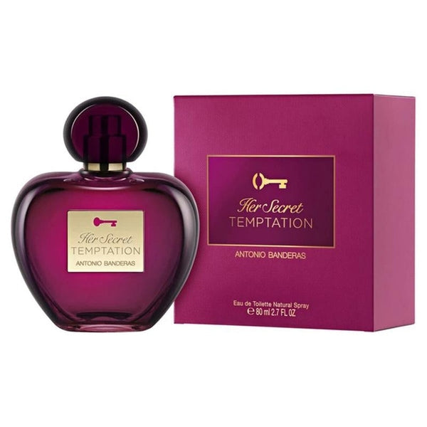 Antonio Banderas Her Secret Temptation Eau de Toilette 80ml Spray