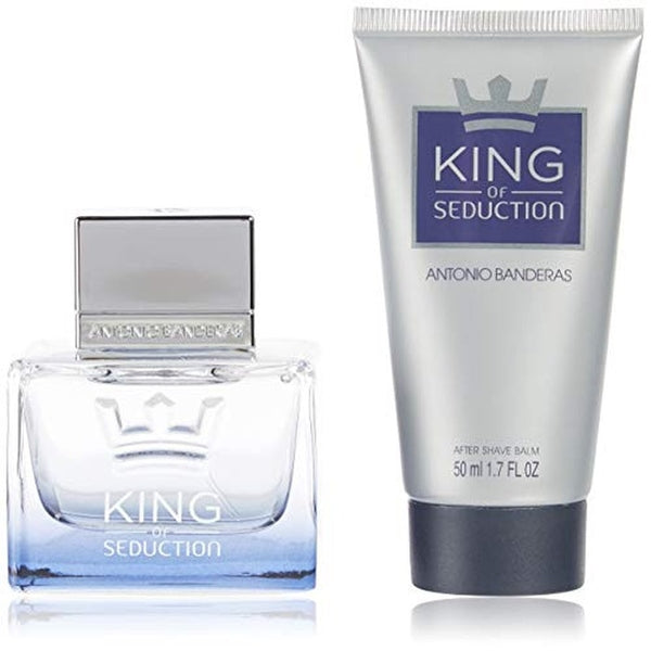 Antonio Banderas King Of Seduction Gift Set 50ml EDT + 50ml Aftershave Balm