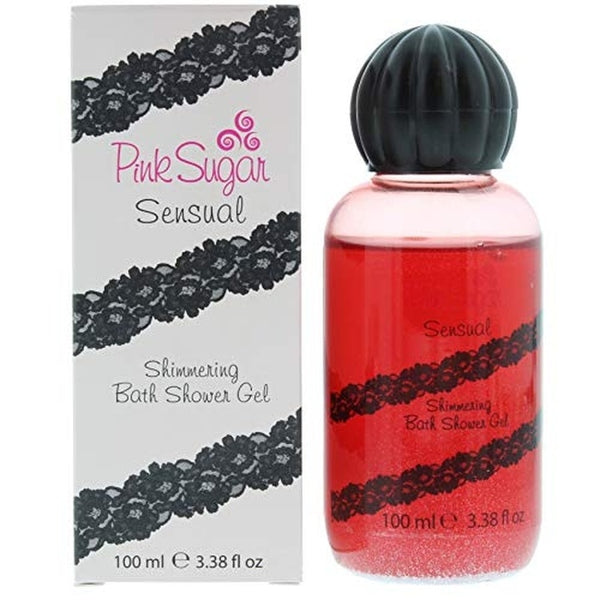 Aquolina Pink Sugar Sensual  Shimmering Bath and Shower Gel 100ml