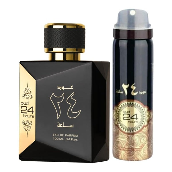 Ard Al Zaafaran Oud 24 Hours Gift Set 100ml EDP + 50ml Deodorant Spray