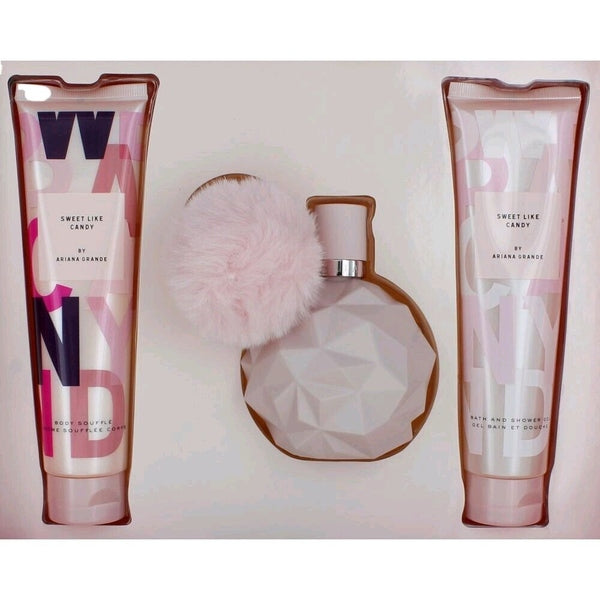 Ariana Grande Sweet Like Candy Gift Set 100ml EDP + 100ml Shower Gel + 100ml Body Lotion