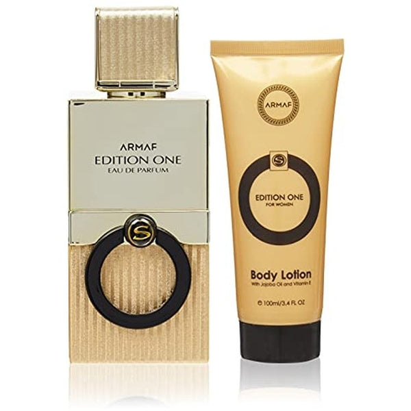 Armaf Edition One Gift Set 100ml EDT + 100ml Shampoo + 250ml Body Splash + 50ml Deodorant + Tray