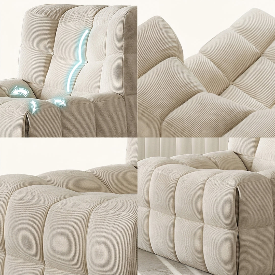 Arneson Single Seater Sofa, Armchair, Corduroy