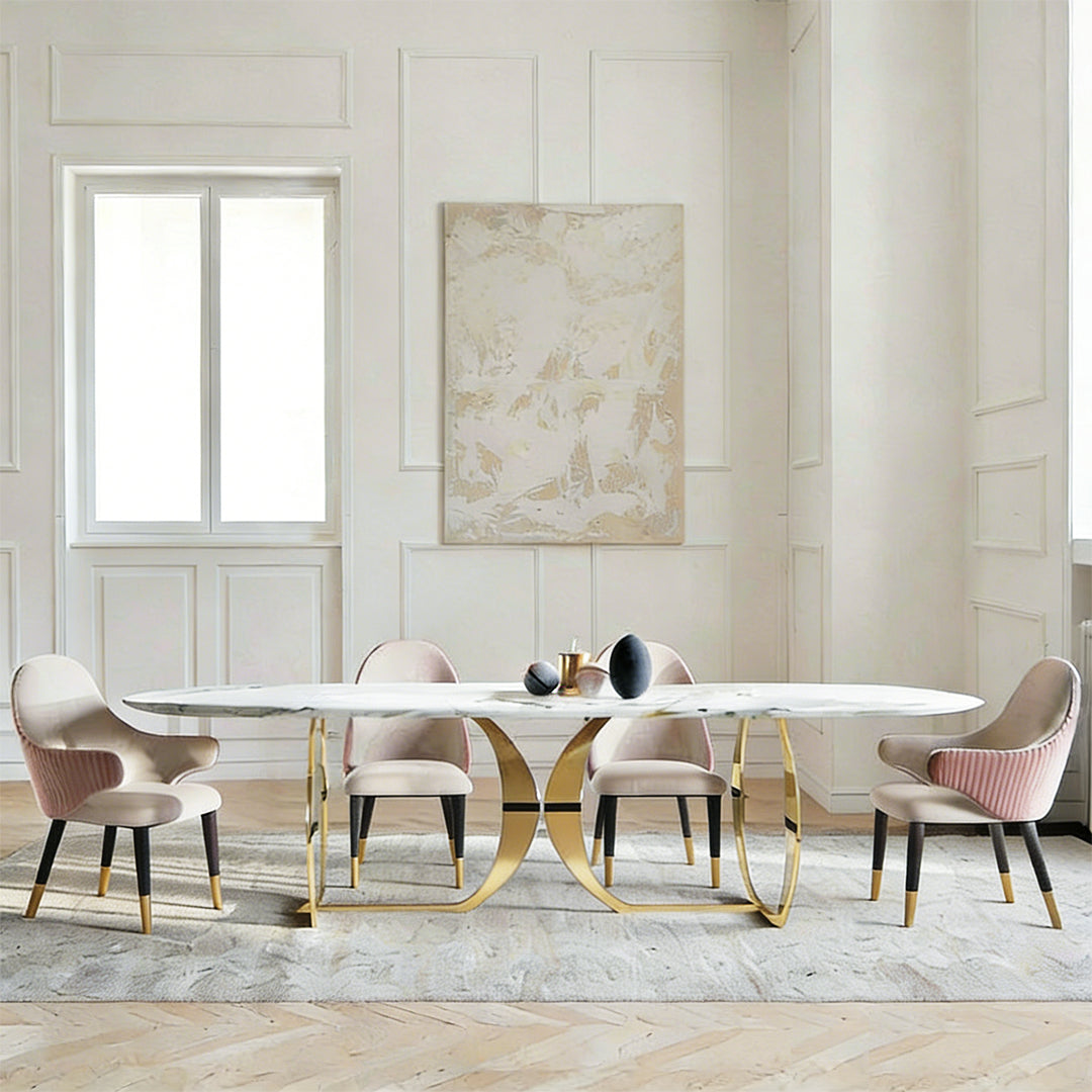 Arpen Dining Table, Marble, Dining Table Set