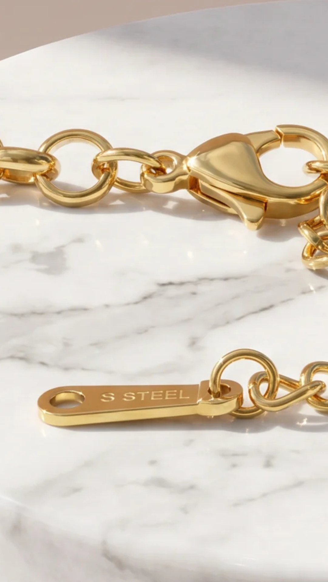 Starfish Gold Plated Pendant Necklace & Earring Set