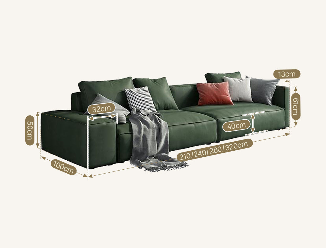 Aula Two Seater, Three Seater, Four Seater Sofa, Modular Sofa, Leathaire