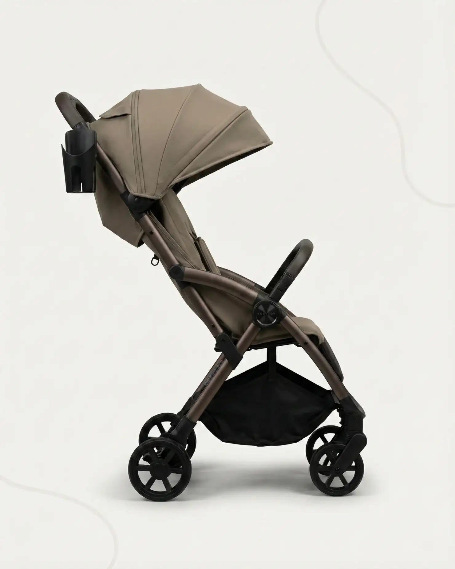 Venture Avio Compact Travel Baby Stroller - Truffle