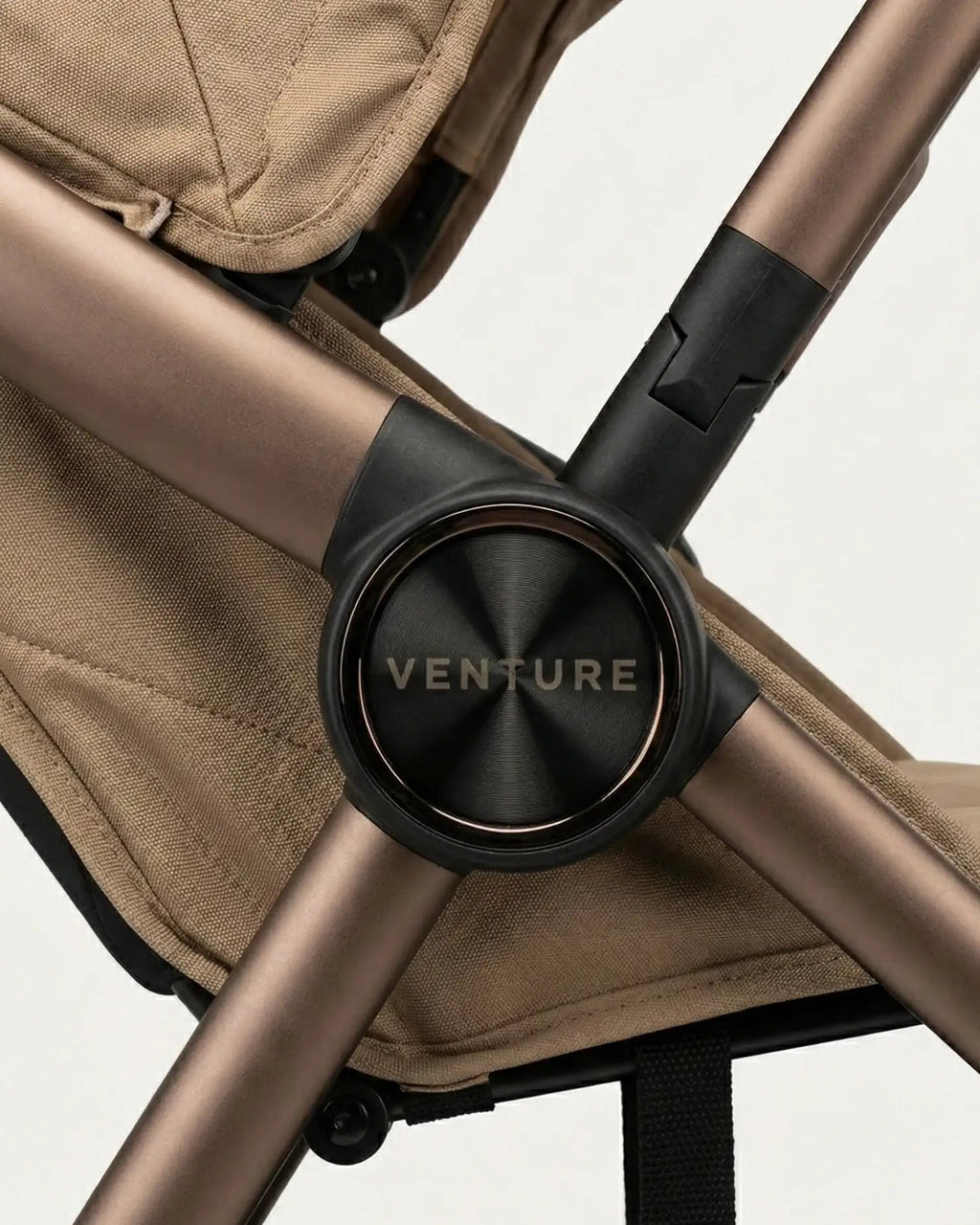 Venture Avio Compact Travel Baby Stroller - Truffle