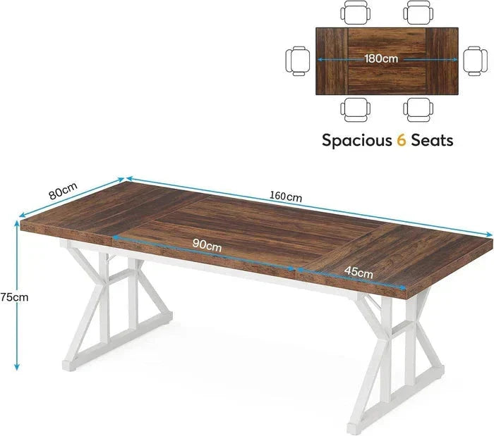 160cm Executive Office Desk - Minimalist Laptop Study & Writing Table