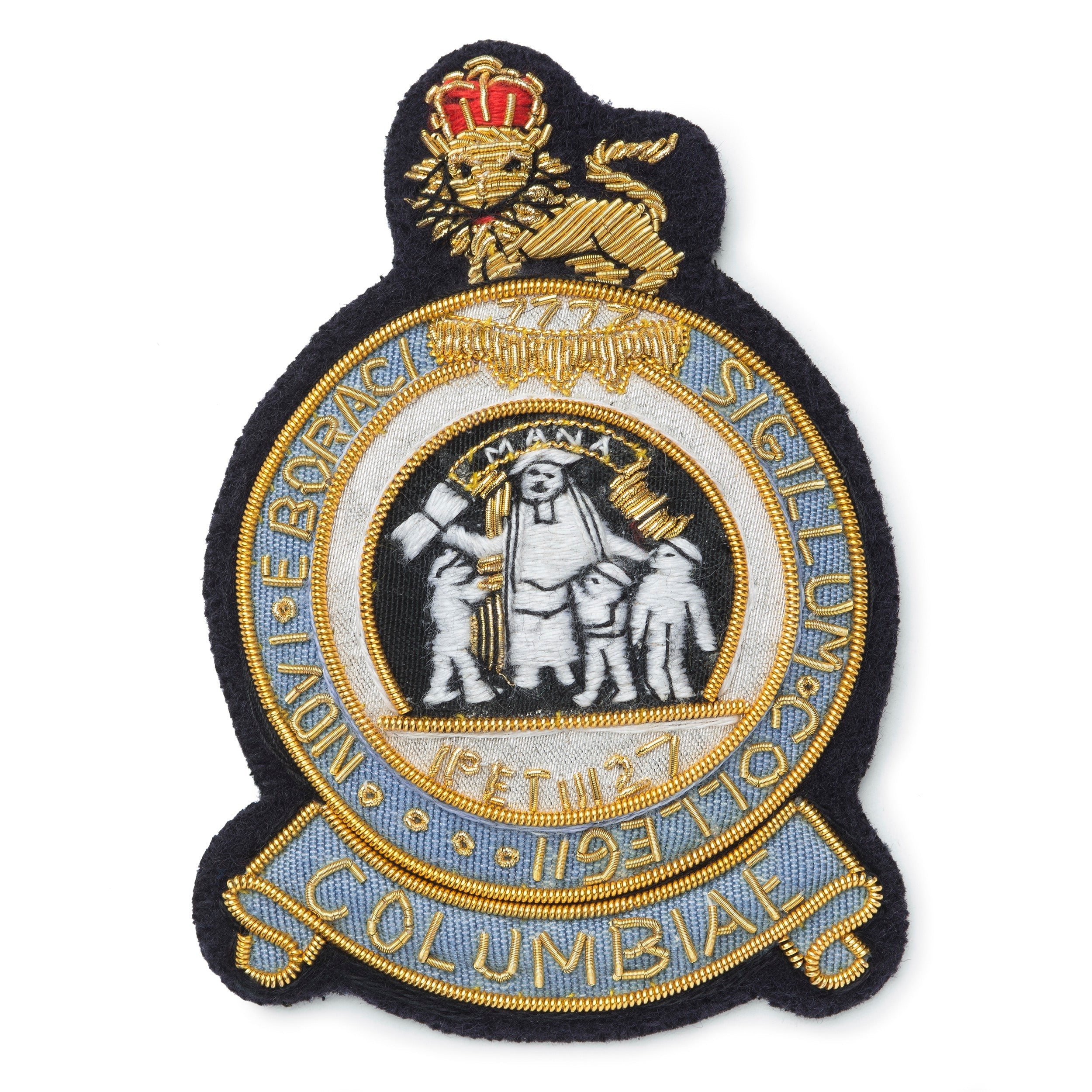 Columbia University Blazer Badge